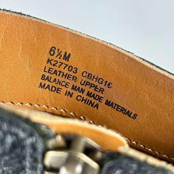 Kork-Ease Michelle Wedge Ankle Boots Booties Womens 6.5 Black Brown Side Zip - Picture 7 of 10